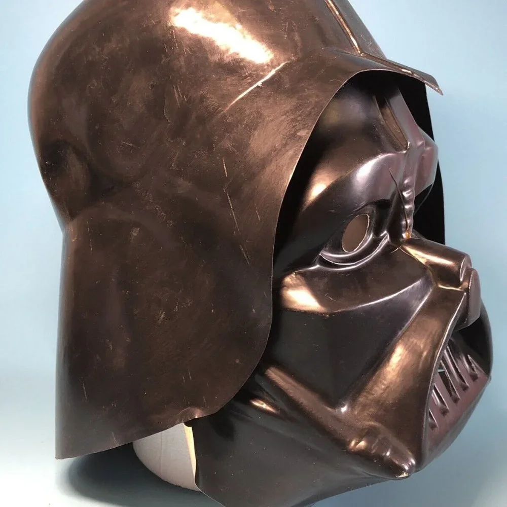 Star Wars Darth Vader Super Deluxe Heavyweight Molded Plastic Adult Mask 2 piece
